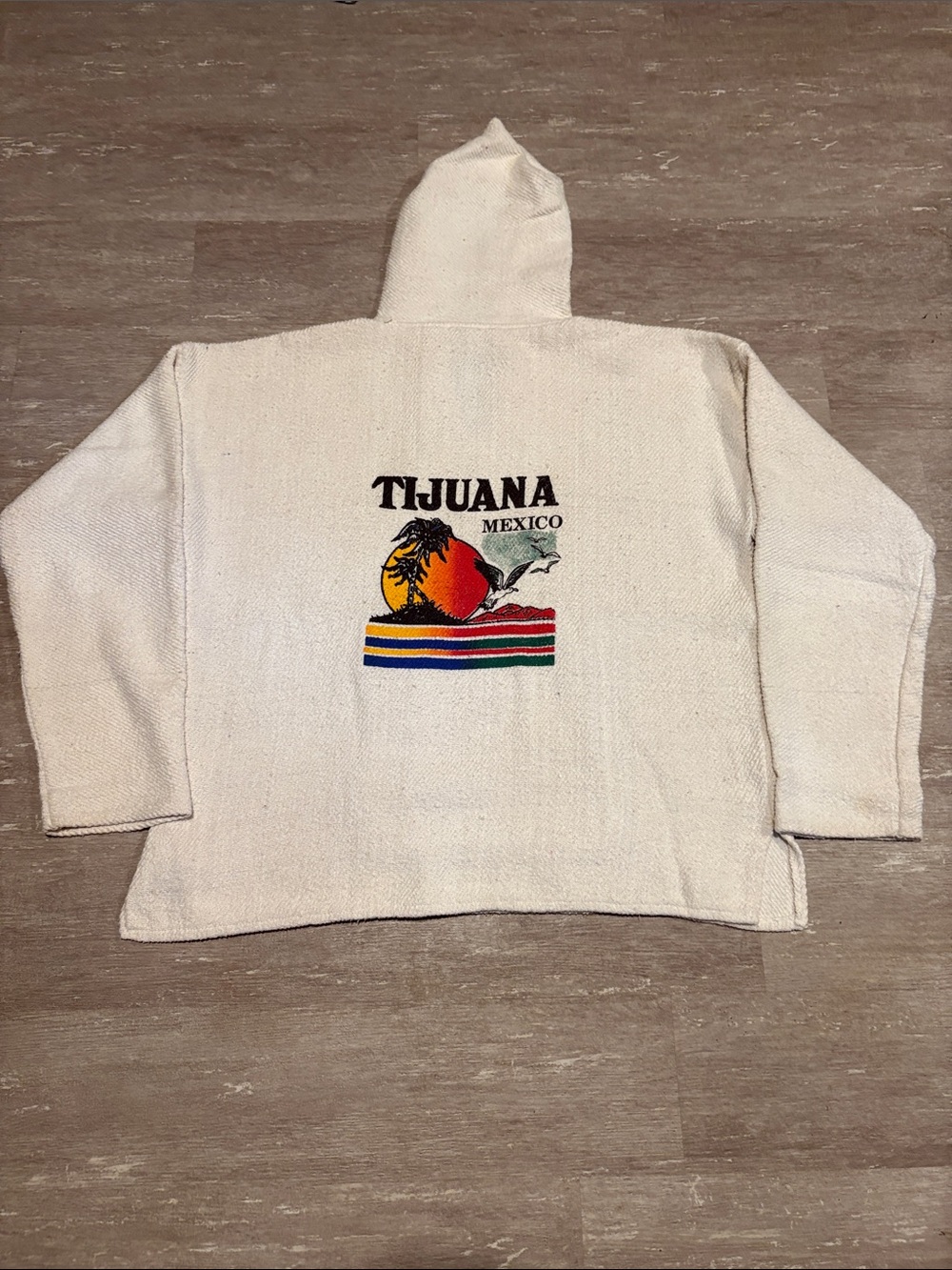 Vintage Tijuana Mexico Baja Hoodie